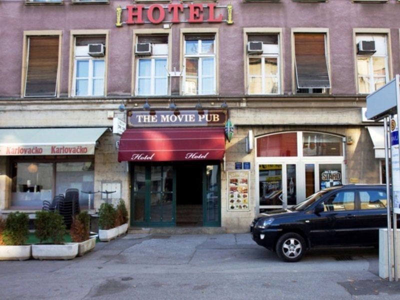 The Movie Hotel Zagabria Esterno foto